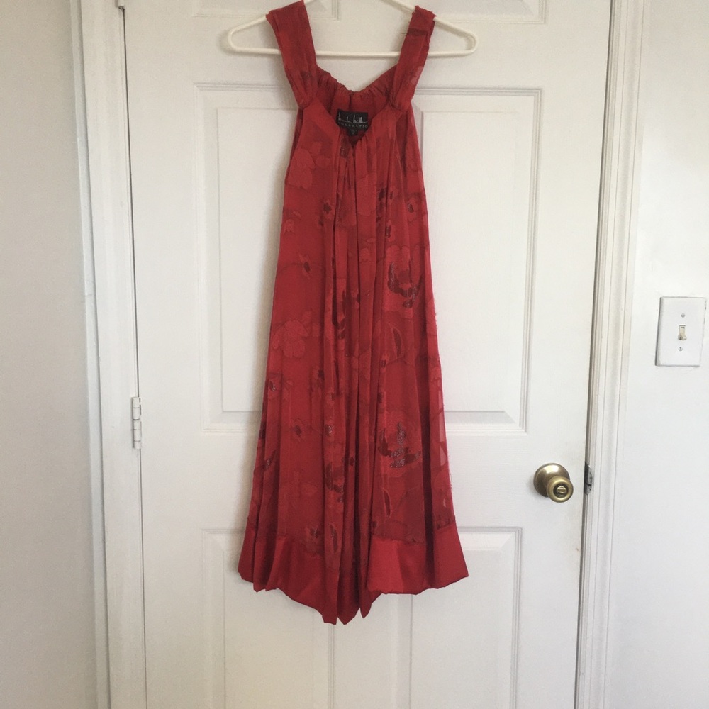 Red dress made in USA